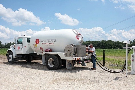 Above Commercial Propane Tanks | Union Propane