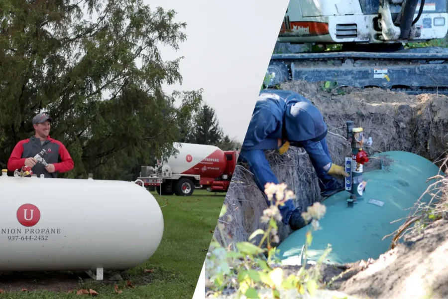 Above-Ground vs. Underground Propane Tanks