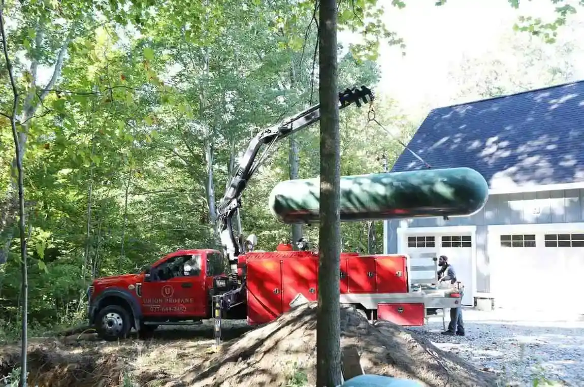 Underground-Propane-Tank-Installation | Union Propane