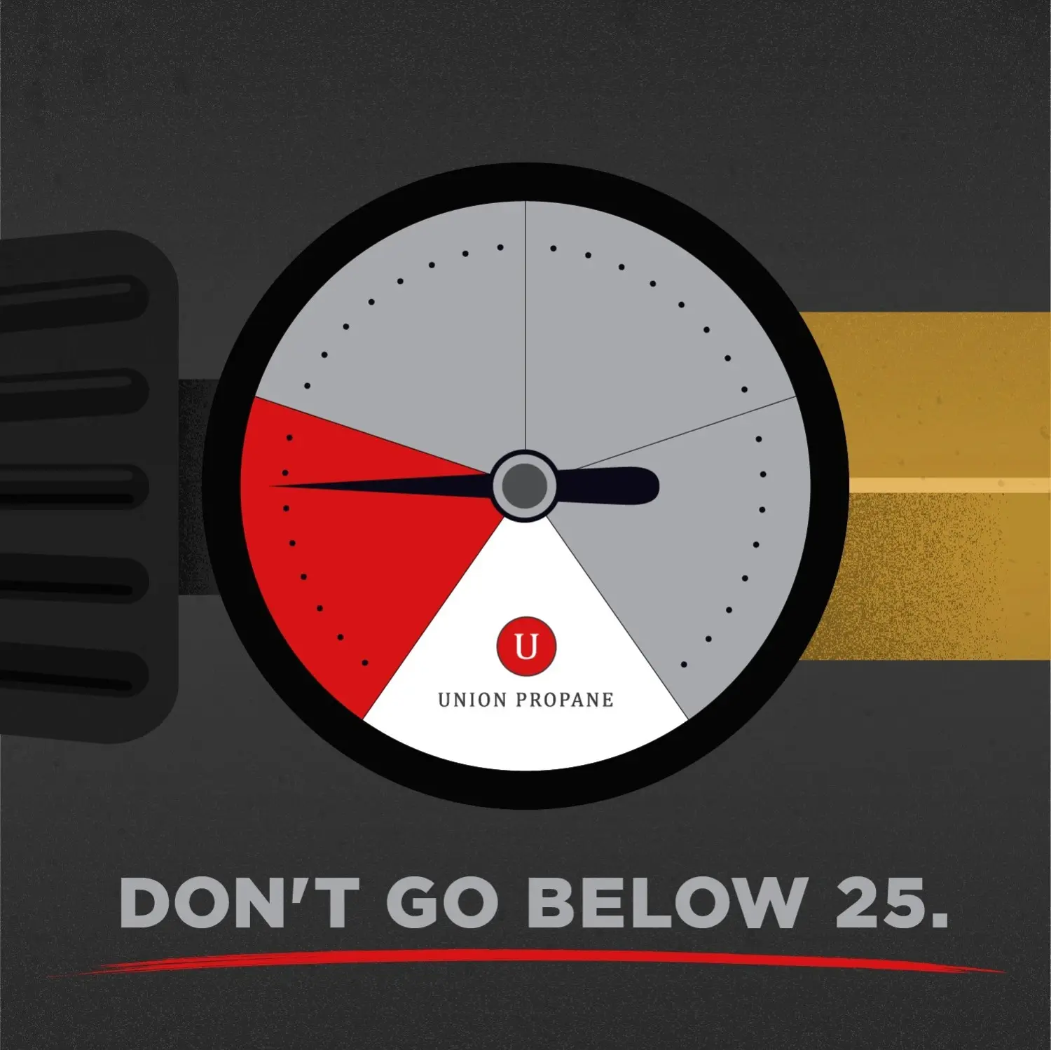 Tank Is Actually Empty | Union Propane