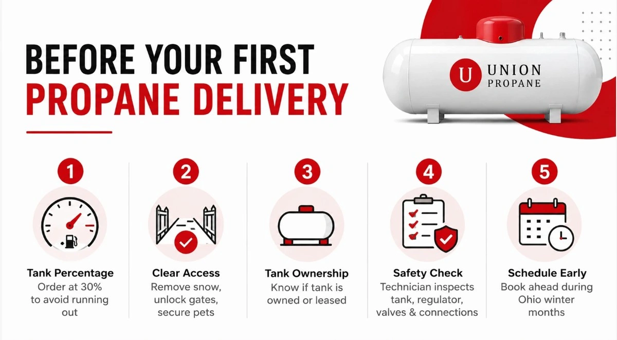 What to Do Before Your First Propane Delivery | Union Propane 
